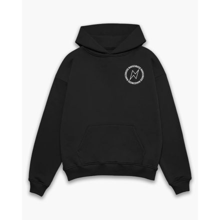 CIRCLE BLACK HOODIE