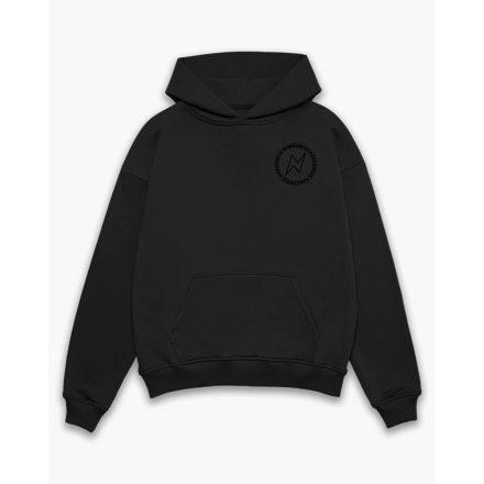 CIRCLE BLACK HOODIE